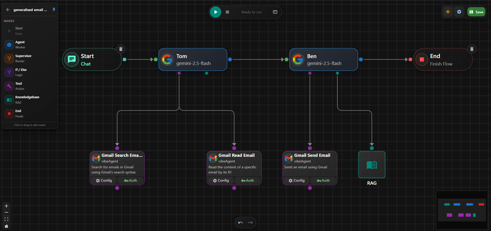 VibeAgent screenshot 1